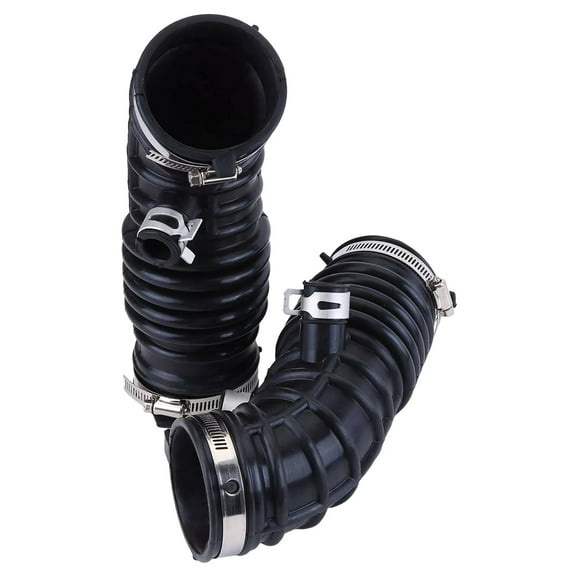 2Pcs Lightweight Air Intake Hose Replacements for Nissan 370Z & INFINITI Q60 G37