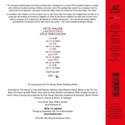 Hauser - Laboratorio / Solo Percussion - Music & Performance - CD