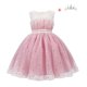 thumbnail image 1 of Star Sequin verano niños niñas princesa vestido de fiesta para 3-10 años sin mangas Hada niños ropa informal cumpleaños boda vestido 6T (etiqueta 130) Gao Jinjia LED, 1 of 2