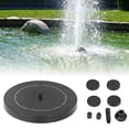 thumbnail image 1 of Solar Fountain, ABS High Conversion Efficiency Filter Mesh Solar Water Pump  for Swimming Pool, 1 of 7