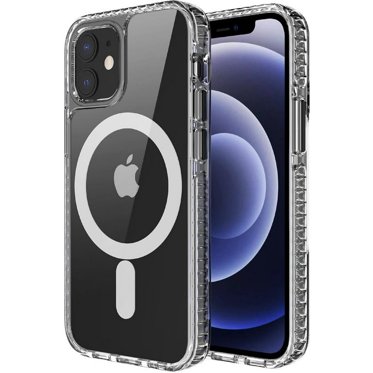 WK Design Anti-knock Magnet Case MagSafe langlebige Telefonhülle Handyhülle  für iPhone 12 mini transparent