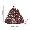 thumbnail image 6 of mdesiwst Aquarium Mountain Shrimp Hide, 3D Printed Hollow Mountain, Small Fish Hideout Shrimp Cave, Fish Tank Ornament Shelter for Betta Shrimp, 6 of 8