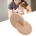 thumbnail image 3 of Montessori Interlocking Disc, Skill Practice Eco Friendly Montessori Shape Puzzle Round 2PCS  for Home, 3 of 7