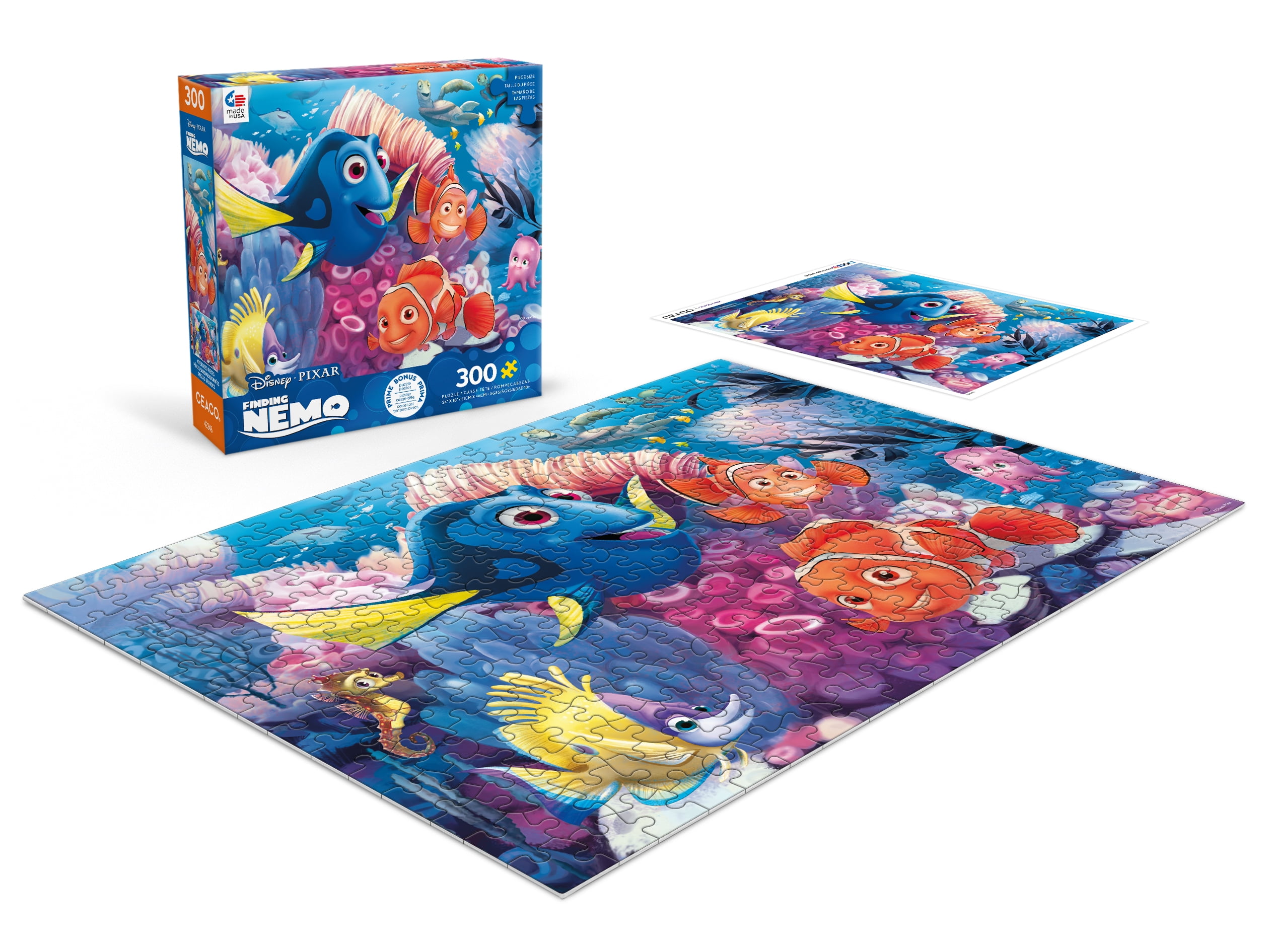 Ceaco Nemo Disney 300 Piece Interlocking Jigsaw Puzzle