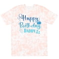 thumbnail image 3 of Inktastic Blue Happy Birthday Daddy T-Shirt, 3 of 5