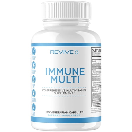 Immune Multi Comprehensive Multivitamin Supplement (120 Vegetarian Capsules)