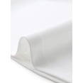 thumbnail image 5 of INSPIRE CHIC Twist Tops for Women's Notched Neck Cap Sleeve Casual Work Shirts XS White, 5 of 6