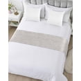 thumbnail image 5 of Bed Runner Scarf King Size, Grey Branches Stain Bed Runners & Scarves for Foot of Beds, Vintage Art Farmhouse Decorative Bedding Runner Scarf for Hotel Home Bedroom 94 x20 Inch, 5 of 6