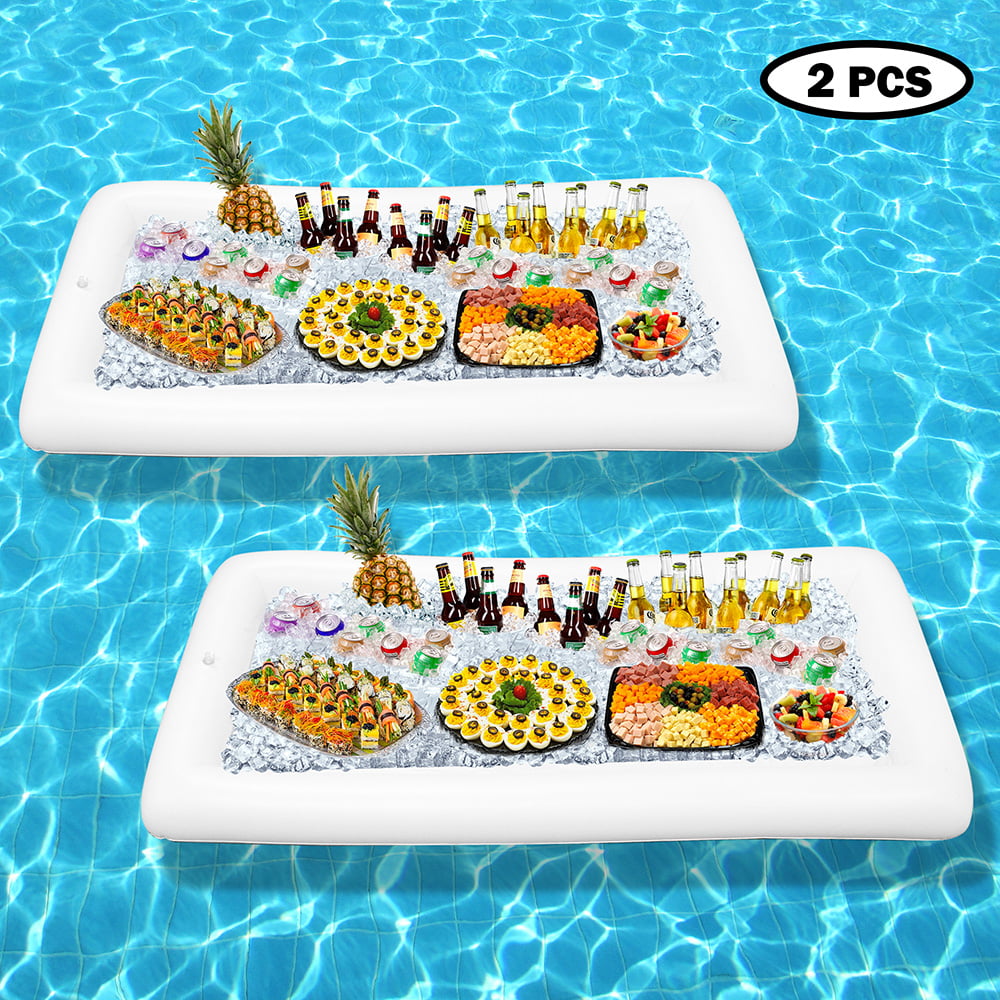 3 Inflatable Serving Bar Buffet Salad Ice Cooler Picnic Camping Party Outdoor 