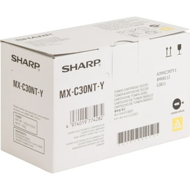 Sharp, SHRMXC30NTY, Yellow Toner Cartridge, 1 Each