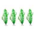 thumbnail image 2 of Godderr Aquarium Plants Artificial Fish Tank Plant for Aquarium Decoration Plastic Green Grass 4PCS, 2 of 5