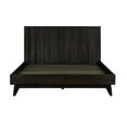 thumbnail image 5 of Allora Modern Wood Platform King Bed with Clearance Under The Bed in Brown, 5 of 12