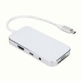 thumbnail image 2 of 8 in 1 Hub TypeE C to HDMI(4K/30Hz)+Memory/TF Card+USB+3.5 mm Audio Jack+PD Docking Station, 2 of 5