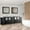 Espresso, variant on Vanity Art 96 in. W Double Sink Bathroom Vanity with Ceramic Top and Two Free Mirrors