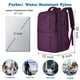 thumbnail image 3 of Mochila de viaje MATEIN 40L Flight Approved para mujer, color morado, 3 of 9