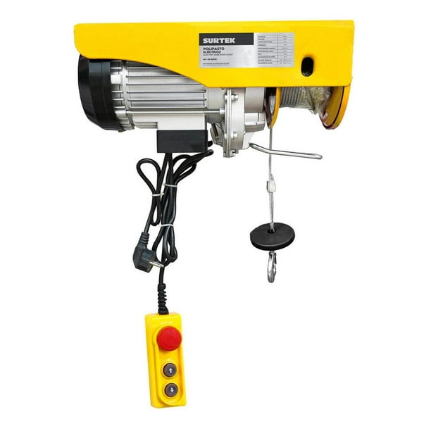 Polipasto Electrico 400 Kgs 1550 W Polec1 Surtek SURTEK POLEC1