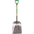 thumbnail image 1 of Scoop Shovel, Wood, Aluminum Blade, D-Grip Handle, 29" Length Each, 1 of 1