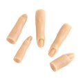 thumbnail image 1 of 5 dedos de silicona para practicar uñas acrílicas. Dedos suaves y flexibles para practicar el nail art. Reutilizables y flexibles, ideales para, 1 of 8