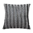 thumbnail image 1 of Coussin Tuxedo Argent 18X18 - Ensemble de 2, 1 of 4