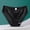c01Black, variant on Women's Mesh Bikini Brief Underwear Invisible Seamless Panties Half Back Coverage Panties Breathable Solid Panty Red XL