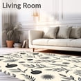 thumbnail image 2 of ODIKA 4'x6' Machine Washable Non-Slip Area Rug, Harvest Festival Autumn Field Decorative Pathway High Traffic Rug, Beige, 518446, 2 of 7