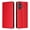 Red, variant on Case for Ulefone Note 21 Wallet Card Slots Holder 3d Pattern Magnetic Closure Pu Leather