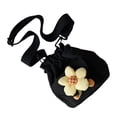 thumbnail image 2 of Bolso del cubo bolso del diseño floral de la correa larga de la lona del artículo de la moda del bolso del cordón para el partido ANGGREK Otros, 2 of 8