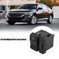 thumbnail image 3 of Car Headlight Switch 357941531 For Precise Control Lighting  Black ABS Material, 3 of 7