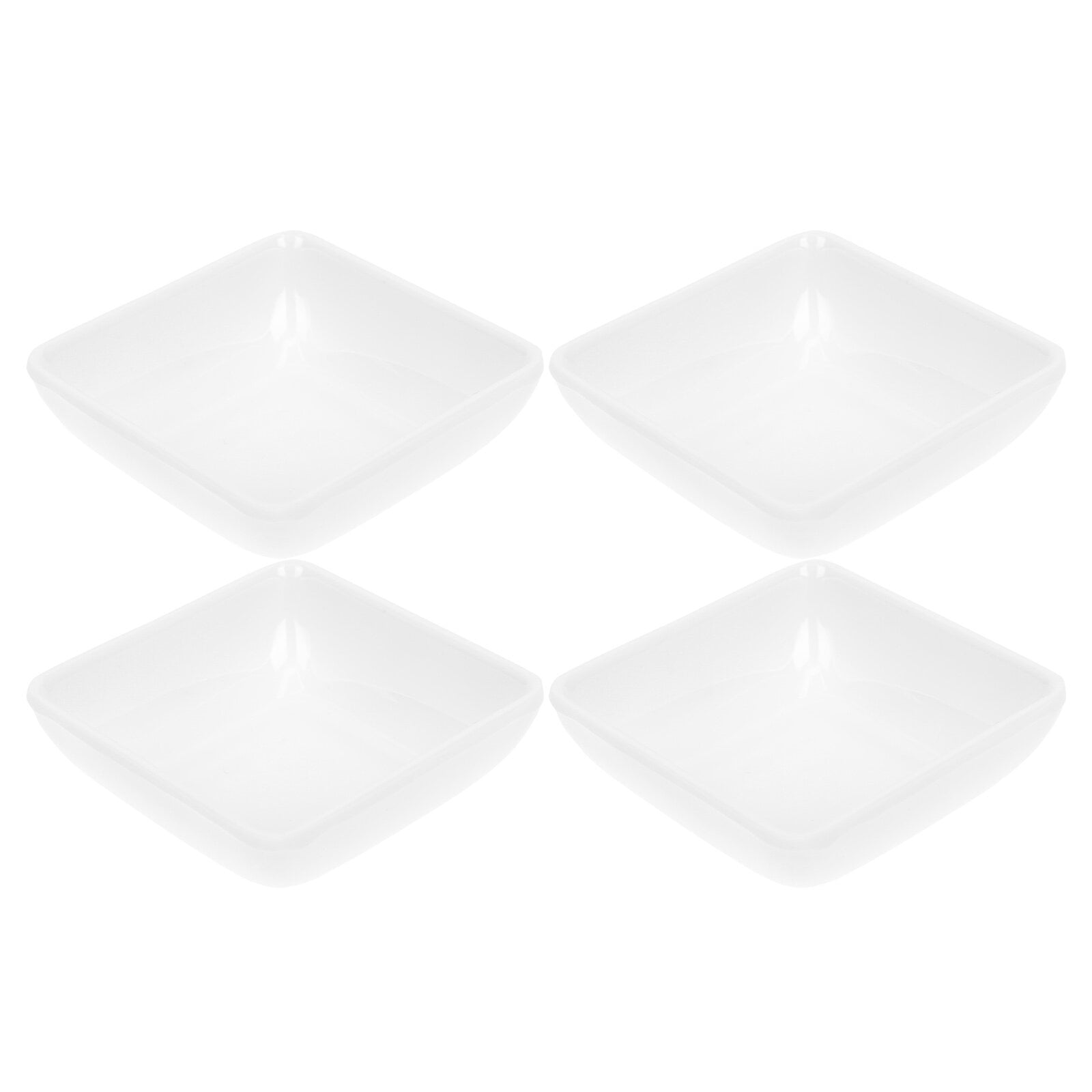 4Pcs Dipping Sauce Dish Condiment Dish Small Plates Home Tableware