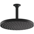 thumbnail image 1 of Kohler K-76465 Awaken 2 GPM Single Function Rain Shower Head - Black, 1 of 6
