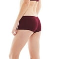 thumbnail image 6 of Kalon Women's 6 Pack Nylon Spandex Boyshort Panties, 6 of 7