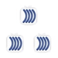 thumbnail image 1 of Recambios para rizador de pestañas Vogacara tira adhesiva Azul Oscuro 3piezas, 1 of 6