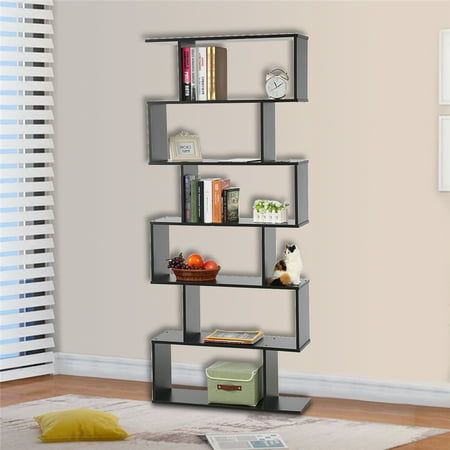 6 Tier Bookcase Large Capacity Book Storage Organizer Box Display Shelf Clic Style Cabinet E Saver Shelving Unit For 6 Tier Bookcase Large Capacity Book Storage Organizer Box Display Shelf Clic Style Cabinet E Saver Shelving Unit For
