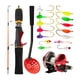 thumbnail image 3 of Caña de pescar en hielo, de pesca en hielo,Juego de cañas de pescar de invierno Accesorios para exteriores,Equipo de pesca completo Gancho de línea de pesca,Equipo de Zulema Caña de pescar en hielo, 3 of 8