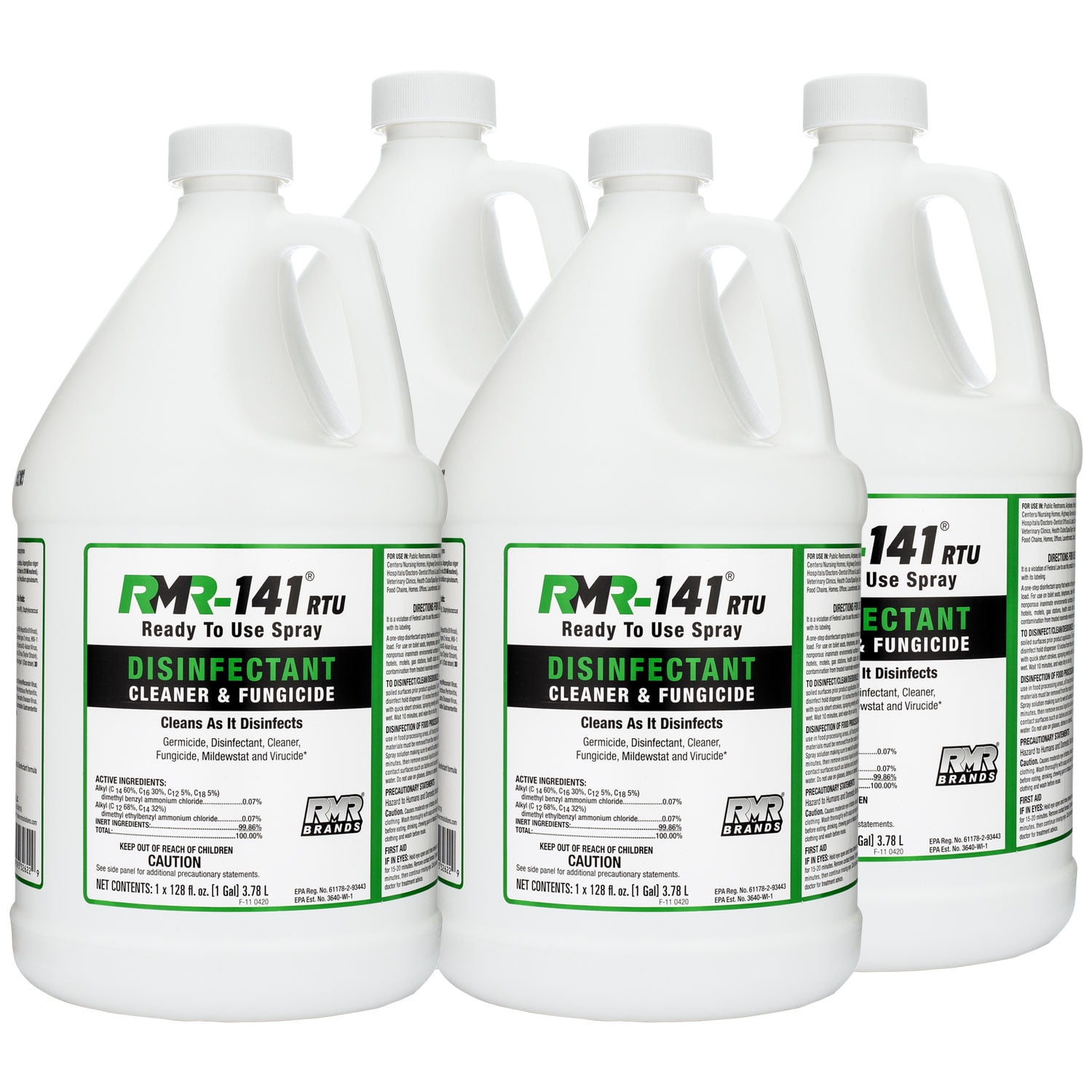 RMR141 Disinfectant and Cleaner, Kills 99 of Household Bacteria and Viruses, Fungicide Kills