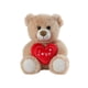 thumbnail image 2 of Animales de Peluche Suaves, Perro/Oso con Corazón Rojo, Lindos Juguetes para Regalar., 2 of 5