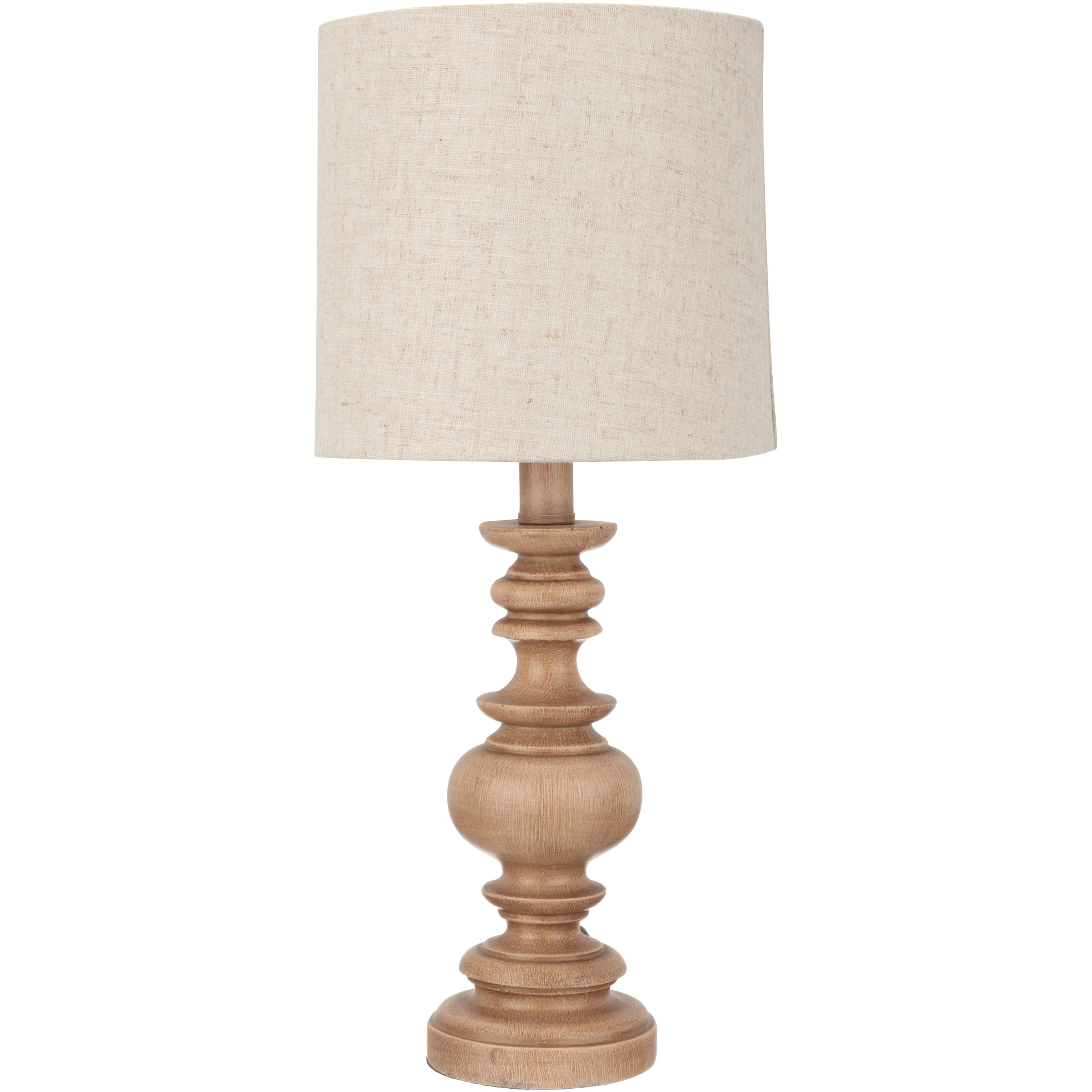 Mainstays Washed Wood Table Lamp, White Washed Wood Table Lamps