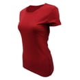 thumbnail image 3 of Camiseta Tommy Hilfiger para mujer con cuello redondo y logotipo, color rojo, talla XL, 3 of 3