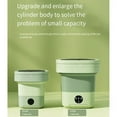 Compact Small Folding Washing Machine with Big Capacity and Spin Dryer