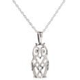 thumbnail image 1 of Collier Pendentif Hibou en Argent Sterling, 18 Pouces, 1 of 1