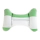 thumbnail image 1 of Almohada de aire flocada para cama, portátil, plegable, ergonómica, para la cintura, para silla Verde, 1 of 9
