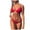 Red, variant on HomeGardon Bestselling Bikini,Swimsuits for Women Bikini Solid Set Swimsuit Two Piece Filled Bra Swimwear Beachwear,S-L