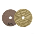thumbnail image 6 of Arkzeo Polishing Pads 4inch Wet Dry Granite Concrete Marble Glass Stone Sanding 10000grit, 6 of 8