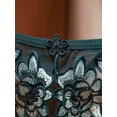 thumbnail image 3 of Braguitas transparentes con entrepierna abierta y bordado floral - Lencería y ropa interior sensual para mujer, 3 of 5