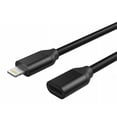 thumbnail image 1 of 1m Lightning Extension Cable for iPhone iPad, iPhone Extension Cable Apple MFI Certified Female to Male Connector Pass Audio Video Music Data Transfer, 1 of 5