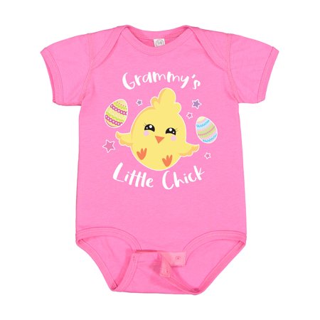 

Inktastic Happy Easter Grammy s Little Chick Gift Baby Girl Bodysuit