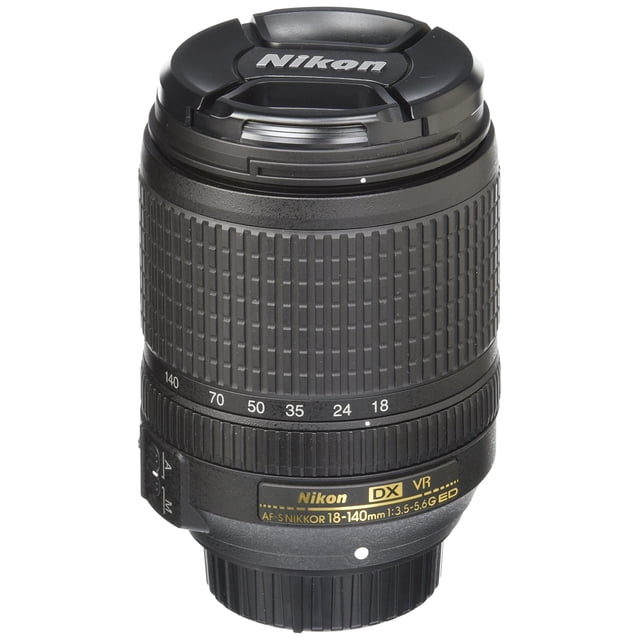 Lente Nikon AF-S DX NIKKOR 18-140 mm f/3.5-5.6G ED con reducción de vibración Nikon