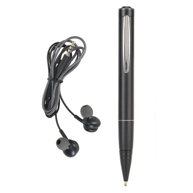 Mini Digital Voice Recorder with Noise Reduction, Omnidirectional Pickup, 10 Hours of Continuous Recording for Lecture Meeting