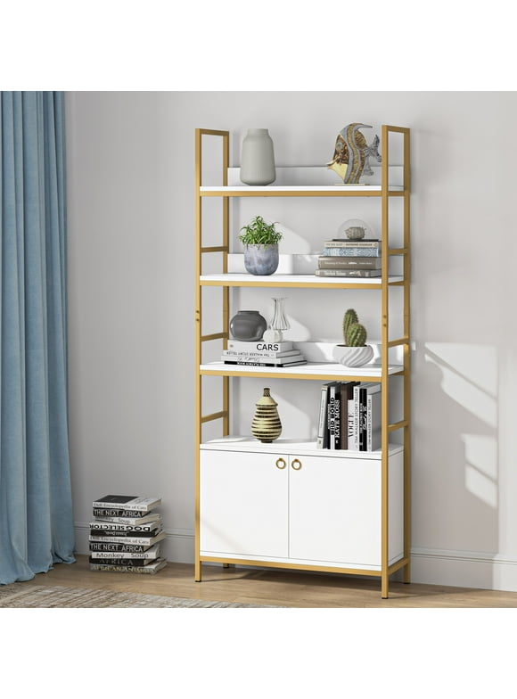 Gold Bookcases