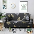 thumbnail image 2 of 1/2/3/4 Seater Elastic Sofa Covers Slipcover Settee Stretch Floral Couch Protector, 2 of 9